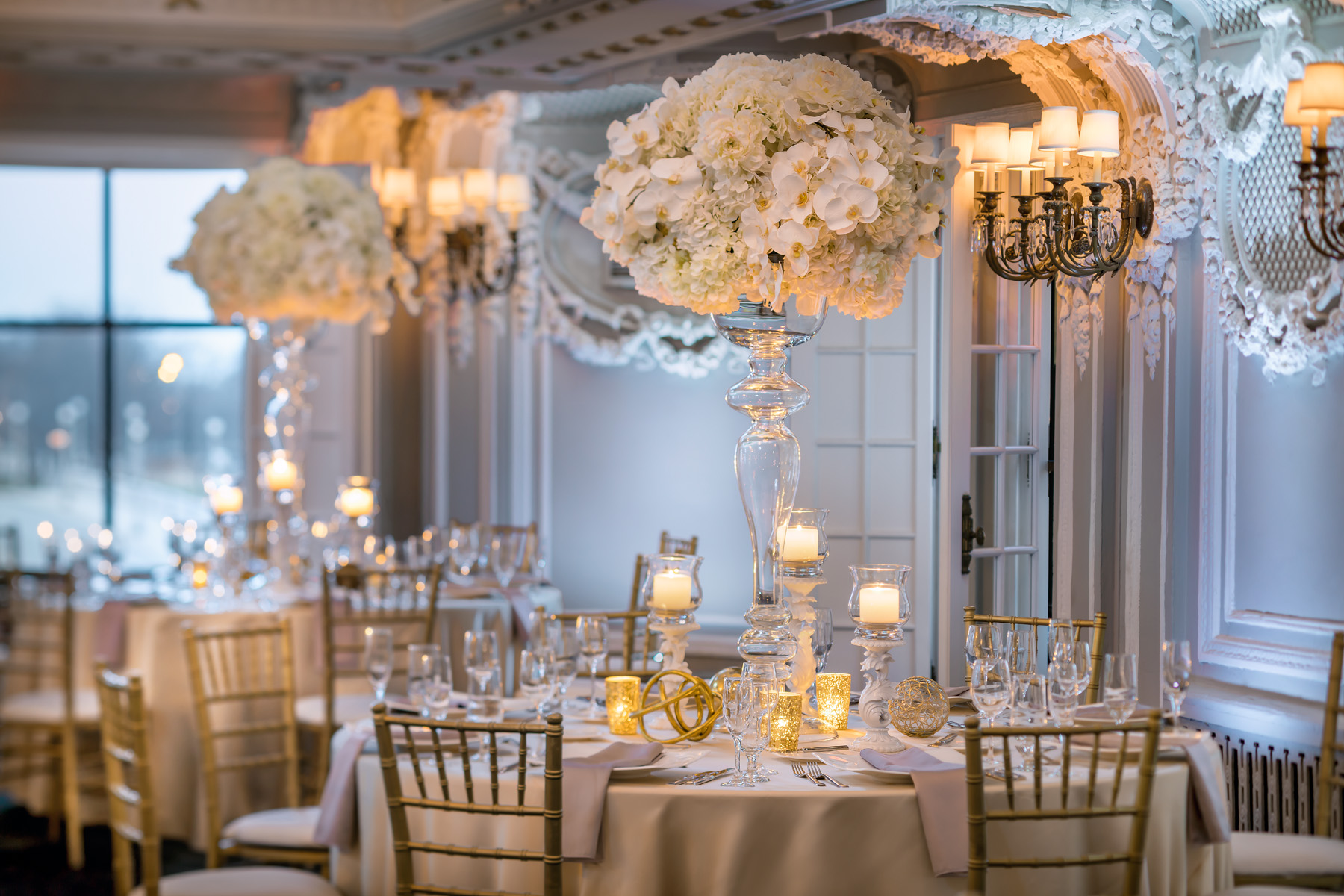 Detailed Wedding Tables
