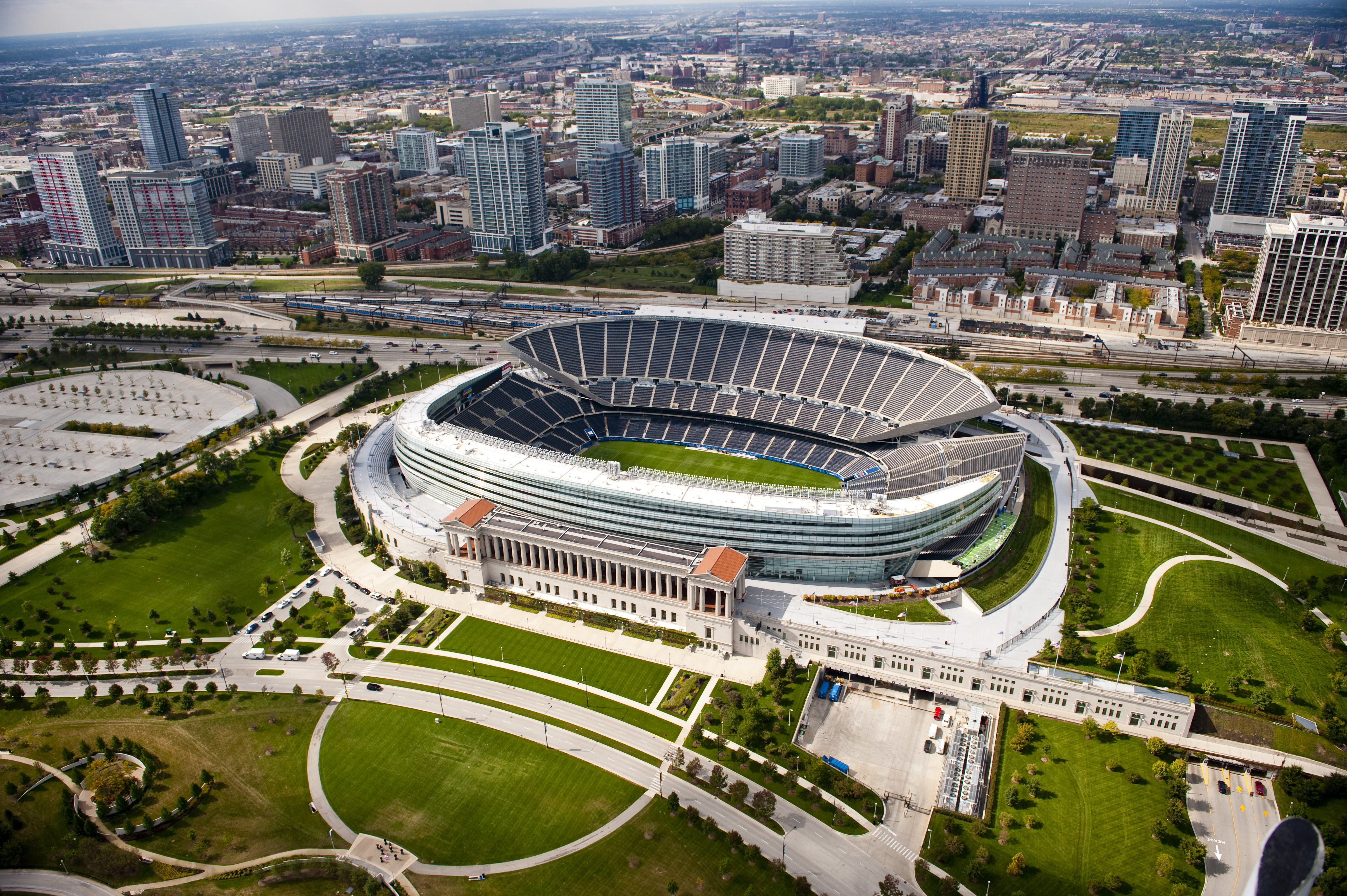 Chicago Bears_Soldier Field Aerial View